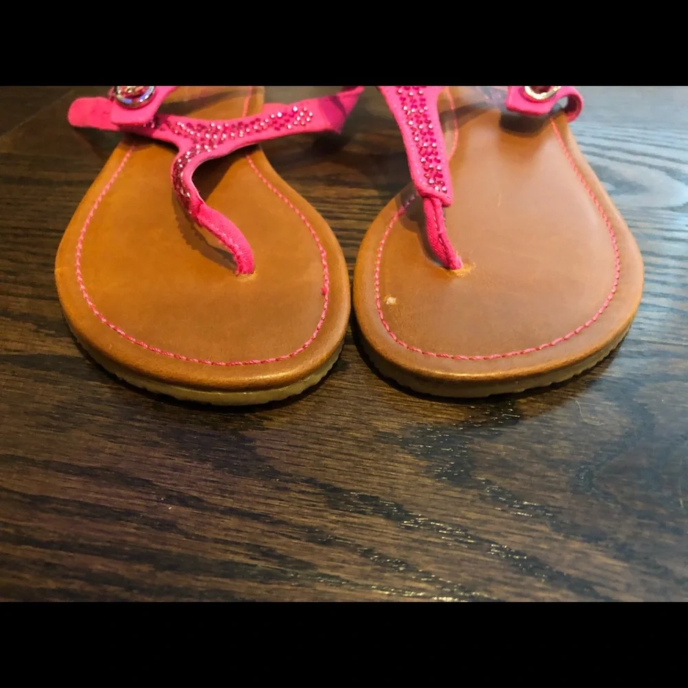 Candies girls sparkly sandals size 4